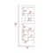 Tuhome Oslo Bar Cabinet, Twelve Built-in Wine Rack, Double Door Cabinet, Two Shelves, Dark Walnut BLC6711 - alternate 8